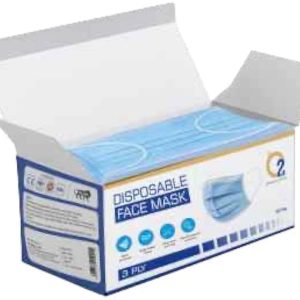O2 Pro Disposable Face Mask (Pack of 50)
